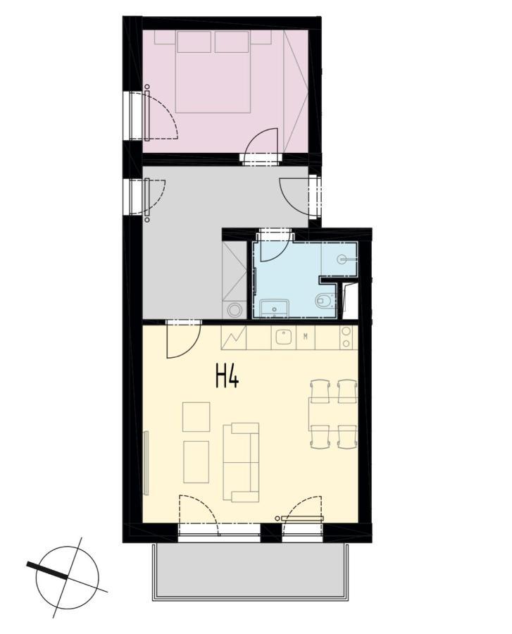 Apartman Hm Horni Marsov Luaran gambar